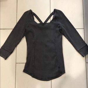 Fitted Free People top